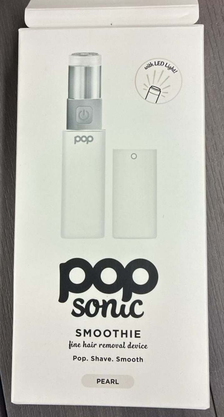 Pop Sonic Smoothie Fine Hair Removal Device - Pearl